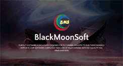 Desktop Screenshot of blackmoonsoft.com